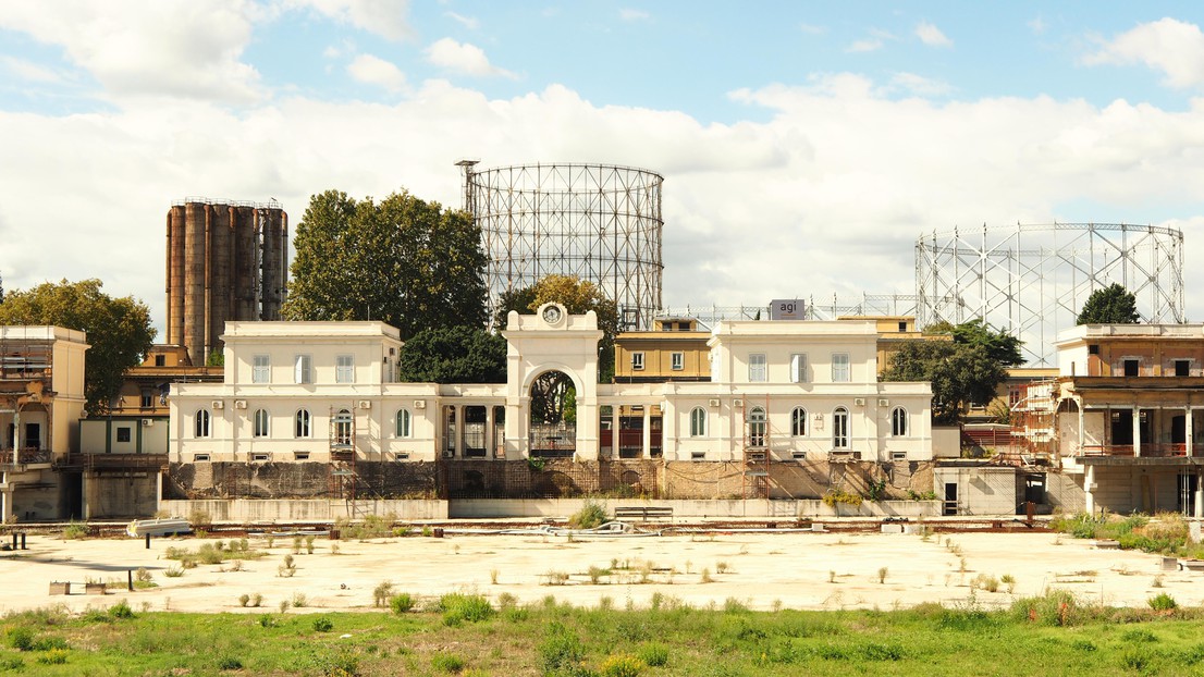 La recherche de Lucia Bordone s’est centrée sur la zone post-industrielle d’Ostiense, dans la ville de Rome © Lucia Bordone