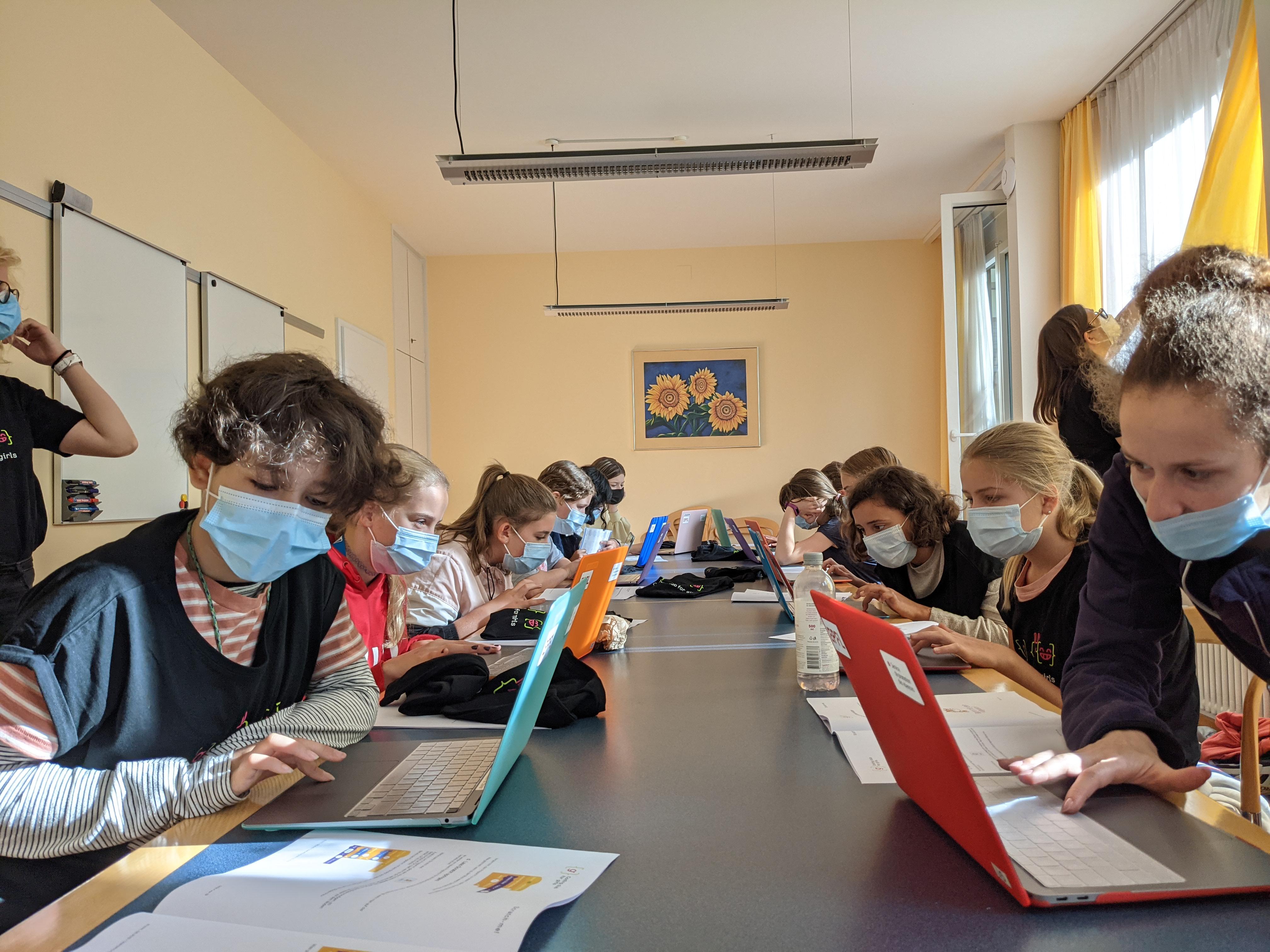 Coding Club for Girls in Basel - 