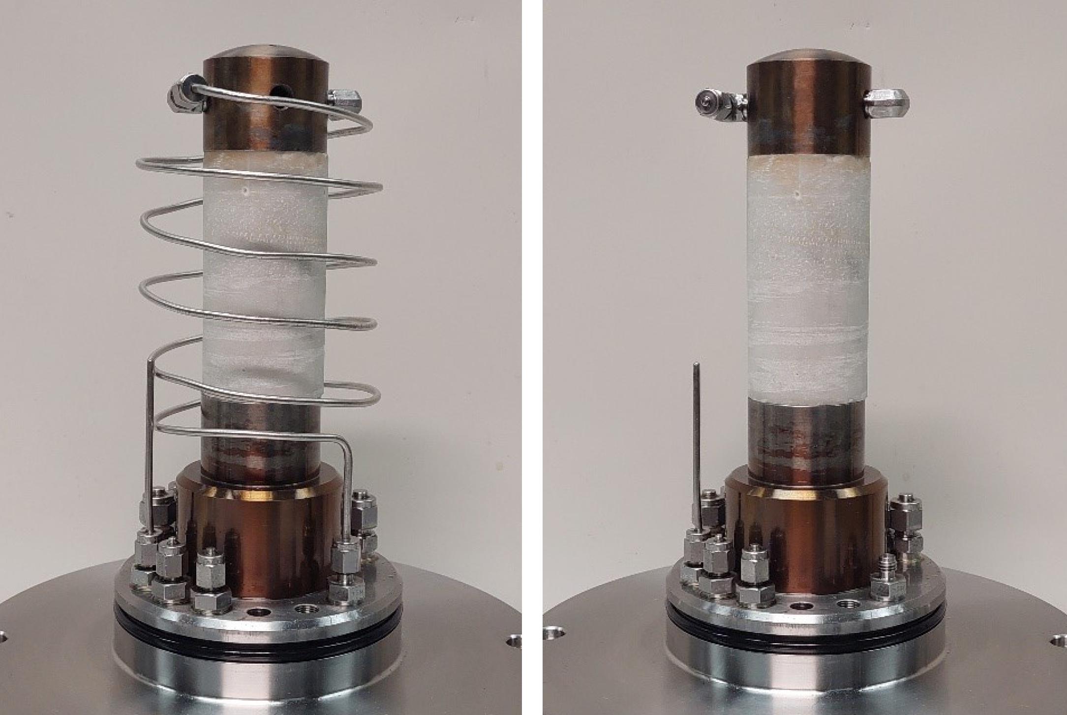 Dolomite triaxial sample