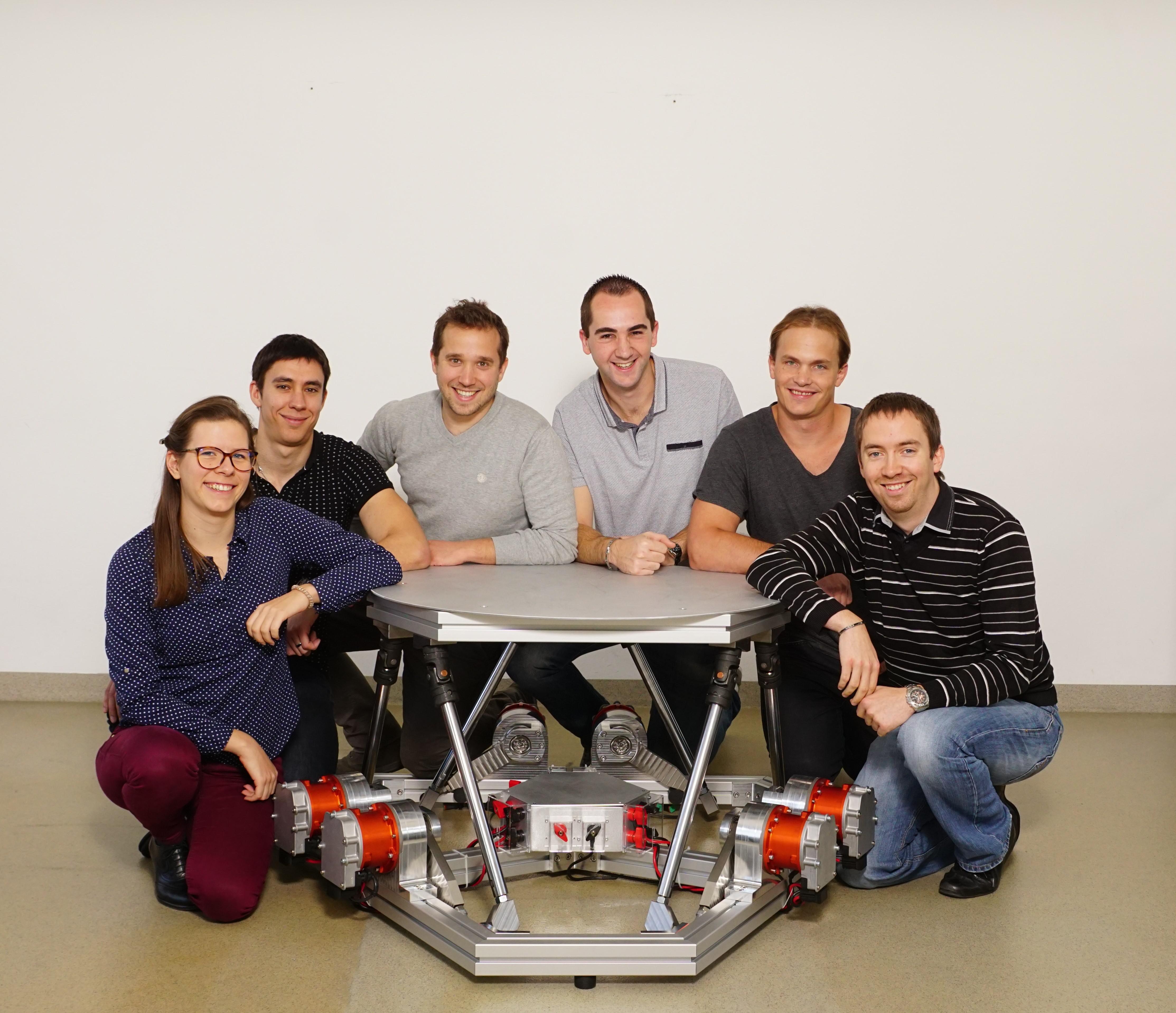 New experimental platform powered by Sonceboz Robotics - EPFL